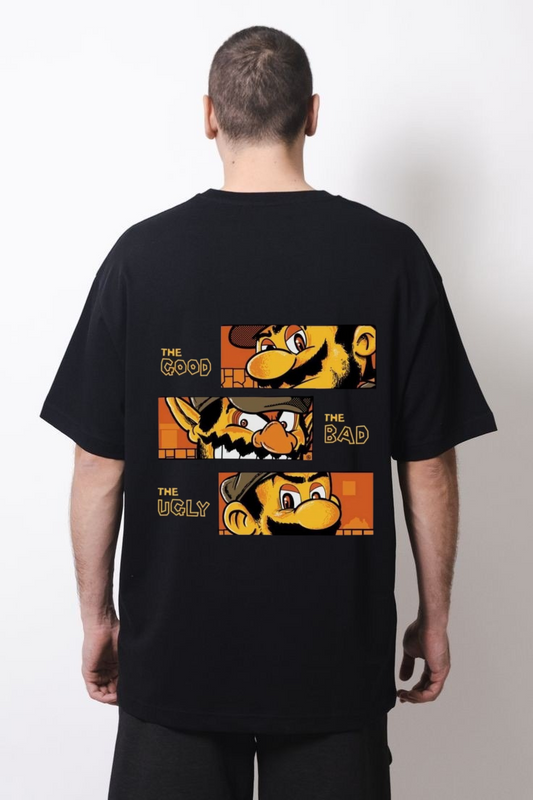 The Good, The Bad, The Ugly Retro Gaming Oversized Tee